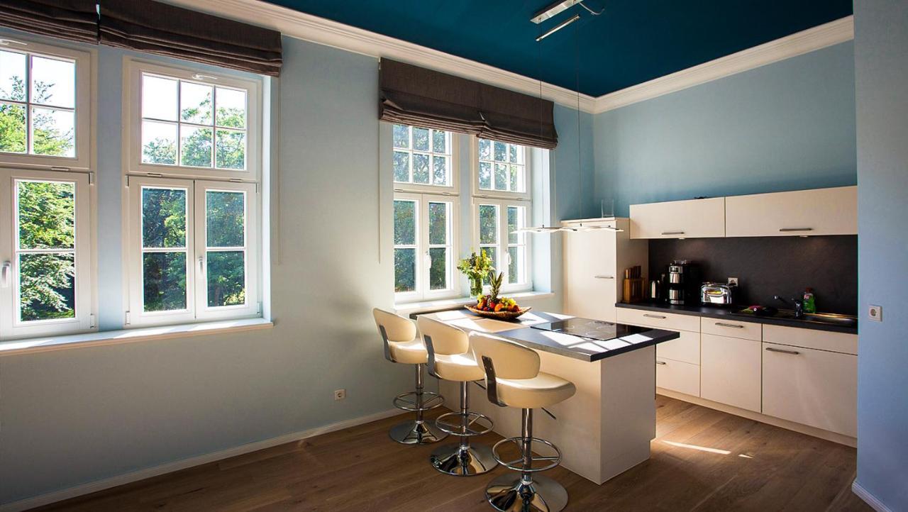 Parkresidenz Lychen, Ferienwohnung 4 Esterno foto